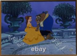 Disney BEAUTY and THE BEAST Cel Double Signed Rare signatures limited edition Disney BEAUTY and THE BEAST Cel Double Signed Rare signatures limited edition