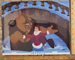 Disney BEAUTY and THE BEAST Cel employee ONLY limited edition