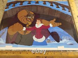 Disney BEAUTY and THE BEAST Cel employee ONLY limited edition