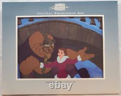 Disney BEAUTY and THE BEAST Cel employee ONLY limited edition