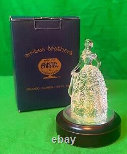 Disney BELLE of BEAUTY & THE BEAST Crystal Mirror Base Figurine ARRIBAS BROTHERS