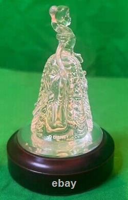 Disney BELLE of BEAUTY & THE BEAST Crystal Mirror Base Figurine ARRIBAS BROTHERS