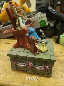 Disney BE OUR GUEST Beauty and Beast Music Box figure