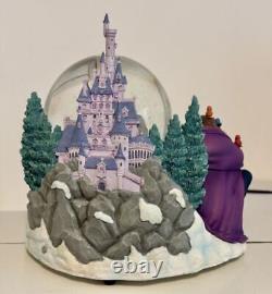 Disney Beauty AndThe Beast SnowGlobe Musical Figurine Belle Birds