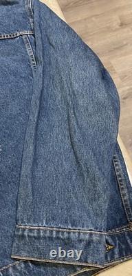 Disney Beauty And Beast Broadway Musical Denim Jean Jacket Sz Medium Rare