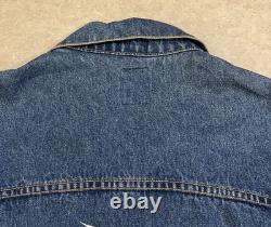 Disney Beauty And Beast Broadway Musical Denim Jean Jacket Sz Medium Rare