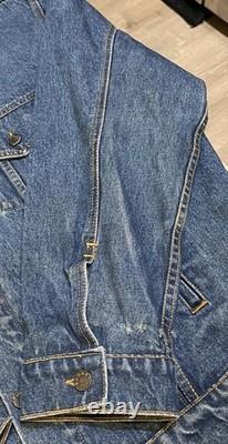 Disney Beauty And Beast Broadway Musical Denim Jean Jacket Sz Medium Rare