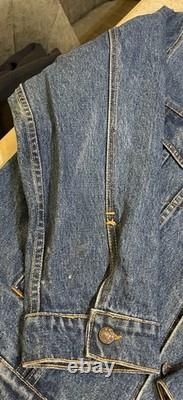 Disney Beauty And Beast Broadway Musical Denim Jean Jacket Sz Medium Rare