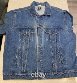 Disney Beauty And Beast Broadway Musical Denim Jean Jacket Sz Medium Rare