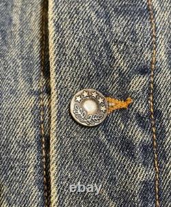 Disney Beauty And Beast Broadway Musical Denim Jean Jacket Sz Medium Rare