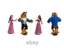 Disney Beauty And Beast Playset Polly Pocket Portrait Face Head Belle