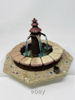 Disney Beauty And The Beast 10th Anniversary Fountain