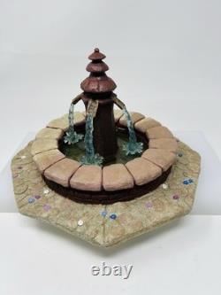 Disney Beauty And The Beast 10th Anniversary Fountain