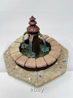 Disney Beauty And The Beast 10th Anniversary Fountain