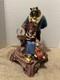 Disney Beauty And The Beast 10th Anniversary Multi Mini Snowglobes Statue