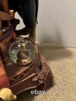Disney Beauty And The Beast 10th Anniversary Multi Mini Snowglobes Statue
