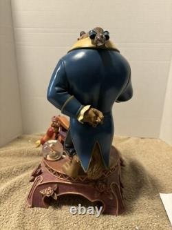 Disney Beauty And The Beast 10th Anniversary Multi Mini Snowglobes Statue