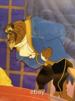 Disney Beauty And The Beast 1998 Change Of Heart Limited Edition Sericel Art