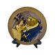 Disney Beauty And The Beast 3D Relief Plate Limited to 5000 Worldwide Used