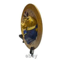 Disney Beauty And The Beast 3D Relief Plate Limited to 5000 Worldwide Used