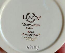 Disney Beauty And The Beast, Beast Treasure Box by Lenox. Pre-owned, Box Damage