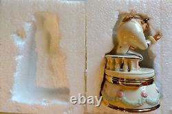 Disney Beauty And The Beast, Beast Treasure Box by Lenox. Pre-owned, Box Damage