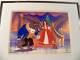 Disney Beauty And The Beast Bell Original Picture Cel Exclusive Difficult To