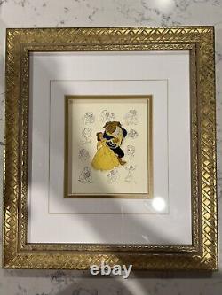 Disney Beauty And The Beast Belle Princesses Pin Collection Le 2440/7500 Framed