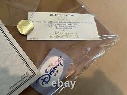 Disney Beauty And The Beast'Belle of the Ball Limited Edition Sericel