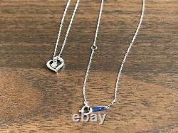 Disney Beauty And The Beast Canal 4C K10 White Gold Necklace