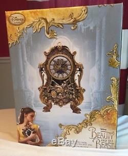 Disney Beauty And The Beast Cogsworth Limited Edition Clock