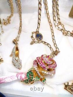 Disney Beauty And The Beast Couture Cinderella Necklace Set