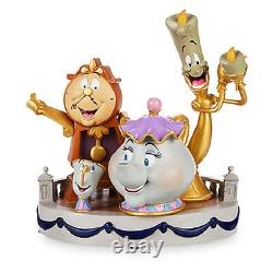 Disney Beauty And The Beast Enchanted Objects Figurine By Derek Lesinski-new