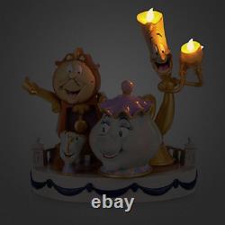 Disney Beauty And The Beast Enchanted Objects Figurine By Derek Lesinski-new