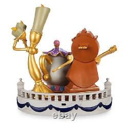 Disney Beauty And The Beast Enchanted Objects Figurine By Derek Lesinski-new
