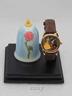 Disney Beauty And The Beast Everlasting Time Watch Collectors Series VII /7500