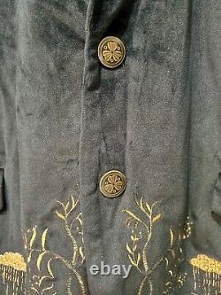 Disney Beauty And The Beast Exclusive Hot Topic Tuxedo Velvet Navy Blazer 3X