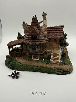 Disney Beauty And The Beast French Village Belle & Maurice's Cottage With Box