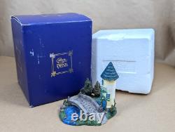 Disney Beauty And The Beast French Village Bridge And Tower 5.5 Tall