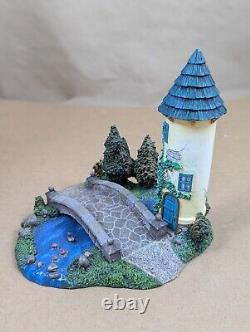 Disney Beauty And The Beast French Village Bridge And Tower 5.5 Tall