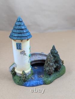 Disney Beauty And The Beast French Village Bridge And Tower 5.5 Tall