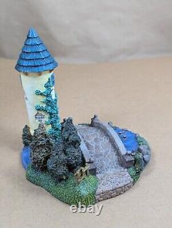 Disney Beauty And The Beast French Village Bridge And Tower 5.5 Tall