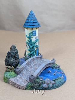 Disney Beauty And The Beast French Village Bridge And Tower 5.5 Tall