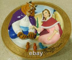 Disney Beauty And The Beast Friends At Last Limited Edition 4005 Of 5000 Plate