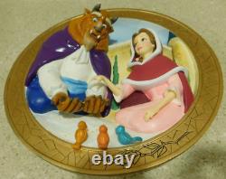 Disney Beauty And The Beast Friends At Last Limited Edition 4005 Of 5000 Plate