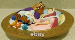 Disney Beauty And The Beast Friends At Last Limited Edition 4005 Of 5000 Plate