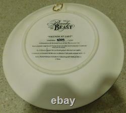 Disney Beauty And The Beast Friends At Last Limited Edition 4005 Of 5000 Plate