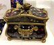 Disney Beauty And The Beast Jewelry Box Accessory Case Treasure Chest Motif