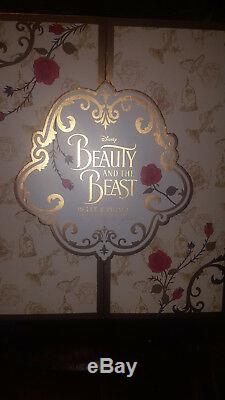 Disney Beauty And The Beast Live Action Platinum Doll Set Limited Edition Of 500