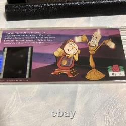 Disney Beauty And The Beast Lumiere Cogsworth Mrs. Potts Chip from Japan